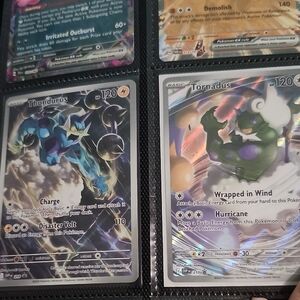 Thundurus and Tornadus Pokémon Cards